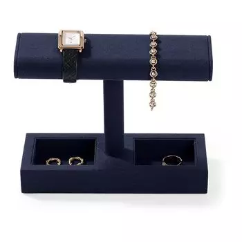 Часы Oirlv Watch 2 4 из микрофибры, совместимые с подходящими купюрами J00303 Подставка, детали, детали, дисплей, хранение, фотография, роскошь, стильный, (синий)