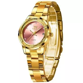 Часы Opk для женщин Часы женские популярные простые женские часы кварцевые легко увидеть стильные элегантные легкие