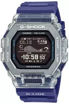 Часы оснащены Сделано из экологически чистых материалов Blue [Casio] G-Shock [G-LIDE] Bluetooth, GBX-100S-2JF, Мужские,