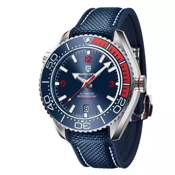 Часы PAGANI DESIGN, изготовленные в Японии, механизм SEIKO NH35, автоматический механический, корпус в комплекте, водонепроницаемые, деловые, нарядные, из нержавеющей стали