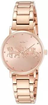 Часы PERRY 14503793 Rose Gold [Coach] Женские [Товар] золотой