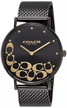 Часы PERRY 14503826 Черные [Coach] Женские [Товар] чёрный