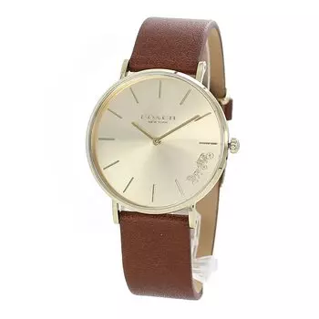 Часы PERRY Кожаный ремень кожа 14503331 [Coach] Женский [Товар]