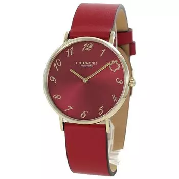 Часы PERRY Red Ox Year Zodiac Cow Leather Belt Leather 14503722 [Coach] Женские [Товар]