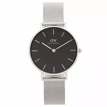Часы Pettit 32 мм унисекс кварцевые Daniel Wellington Silver [Daniel Wellington] женские мужские (3)DW00600162 [Предмет]