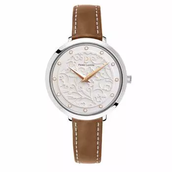 Часы Pierre Lannier Aeolia Collection кожаный ремень P040J604 импортный коричневый [Pierre Lannier] женские [Обычный продукт]