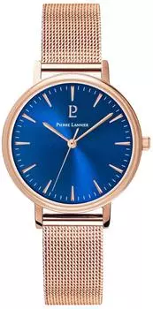 Часы Pierre Lannier Коллекция Symphony Mesh Belt P091L968 Импортные розовое золото x темно-синий [Pierre Lannier] Женские [Обычный продукт]