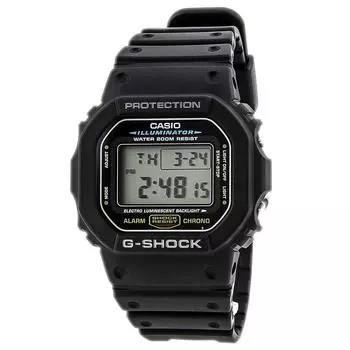 Часы подлинные черные [Casio] G-Shock [отечественный продукт] DW-5600E-1 мужские