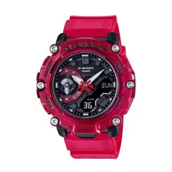 Часы подлинные Sound Wave Series Red [Casio] G-Shock [отечественный продукт] GA-2200SKL-4AJF мужские