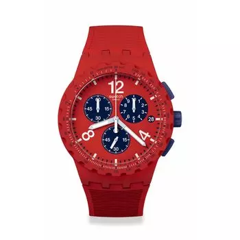 Часы PRIMARY RED SUSR407 Красный [Swatch] красный