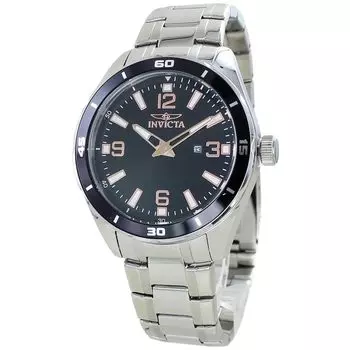 Часы Pro Diver 50m Waterproof Black Dial Black Stainless Steel Invicta [Invicta] Мужские IN-46667 [Товар]