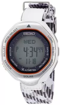 Часы Prospex Winter Design Limited Model с функцией записи данных о скалолазании Solar SBEB039 Grey [Seiko Watch]