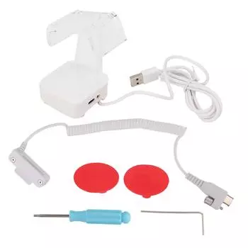 Часы Противоугонная стойка для дисплея Прозрачный акриловый высокочувствительный держатель для сигнализации от взлома