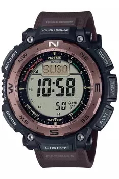 Часы Protrek Climber Line Radio Solar Biomass Plastic принимают коричневый цвет [Casio] [] PRW-3400Y-5JF Мужские