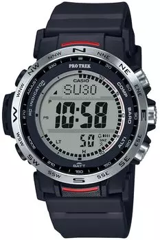 Часы Protrek Climber Line Solar Biomass Plastic Black [Casio] [] Радиоуправляемые PRW-35-1AJF Мужские чёрный