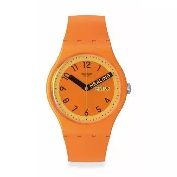 Часы PROUDLY ORANGE NEW GENT SO29O700 Orange [Swatch] оранжевый