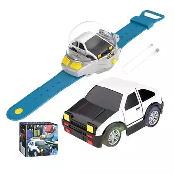 Часы Пульт управления Машинка Электрическая Веселая Машинка Черные Технологии Сплав Гоночная Машинка Игрушка One Size