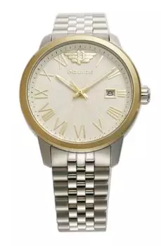 Часы RAHO JH0021340 Серебряные [Полиция] Мужские серебряный