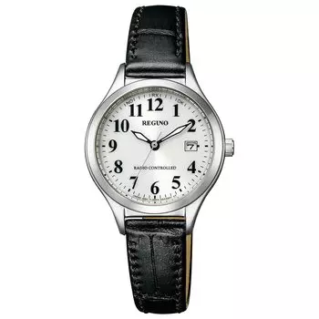 Часы Regno Black [Citizen] KS1-210-20 женские серебряный