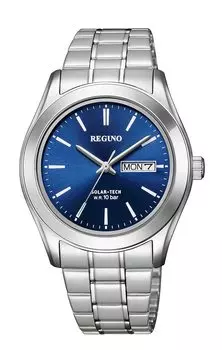Часы Regno Silver [Citizen] KM1-211-71 Мужские синий