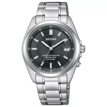 Часы Regno Silver [Citizen] KS3-115-51 Мужские серебряный