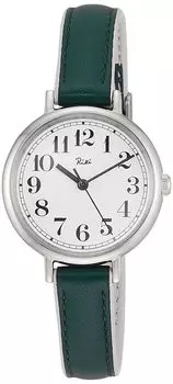 Часы Riki, традиционный цвет AKQK463, зеленый [Seiko Watch] женские (Куроки Зоку) белый