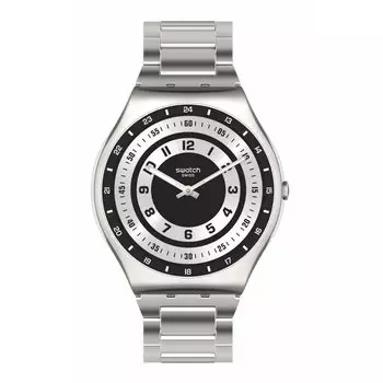 Часы RINGS OF IRONY МАРТОВСКАЯ КОЛЛЕКЦИЯ SS07S121G Серые [Swatch] серый