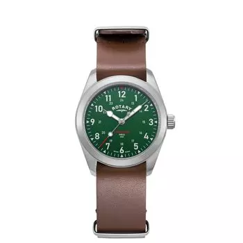 Часы Rotary COMMANDO Boys коричневые [Rotary] GS05535/56 зелёный