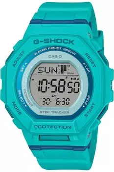 Часы с Bluetooth-подключением, модель из биомассы, пластик, бирюзовый [Casio] G-Shock [] GMD-B300SC-2JF, женские