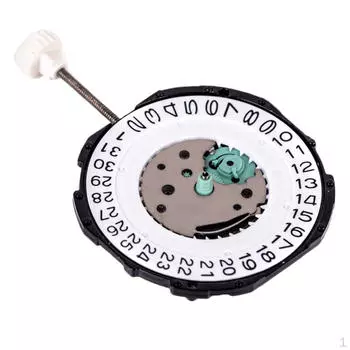 Часы с циферблатом, механизмом, двойным/одинарным календарем, 3 стрелками single calendar