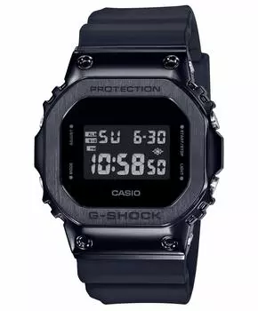 Часы с металлическим покрытием черного цвета [Casio] G-Shock [] GM-5600B-1JF Мужские