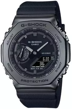 Часы с металлическим покрытием черного цвета [Casio] G-Shock [] GM-2100BB-1AJF Мужские