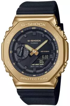 Часы с металлическим покрытием черного цвета [Casio] G-Shock [] GM-2100G-1A9JF Мужские