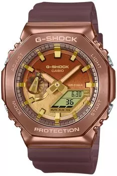 Часы с металлическим покрытием CLASSY SERIES Brown Matte Skeleton [Casio] G-Shock GM-2100CL-5AJF [] OFF-ROAD Мужские