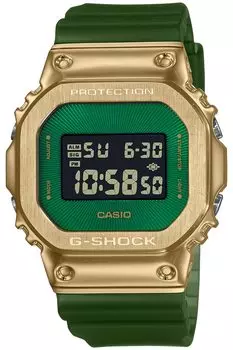 Часы с металлическим покрытием CLASSY SERIES Green Matte Skeleton [Casio] G-Shock GM-5600CL-3JF [] OFF-ROAD мужские