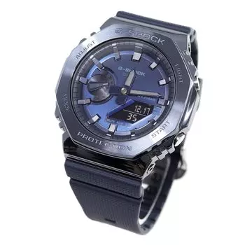 Часы с металлическим покрытием синего цвета [Casio] G-Shock [] GM-2100N-2AJF Мужские тёмно-синий
