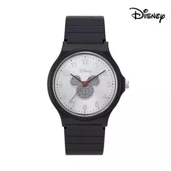 Часы с пластиковым ремешком и изображением Микки Мауса Диснея D10734BKW