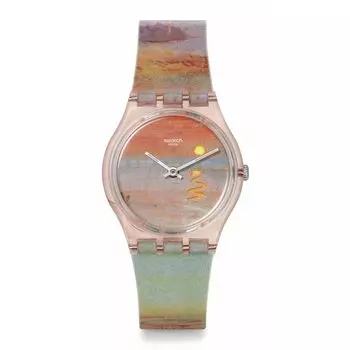 Часы SCARLET SUNSET SO28Z700 Pink [Swatch] TURNER S розовый