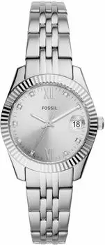 Часы SCARLETTE MINI ES4897 из настоящего импортного серебра [Fossil] женские