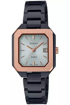 Часы Scene Solar Black [Casio] [] SHS-4528GBJ-7AJF женские
