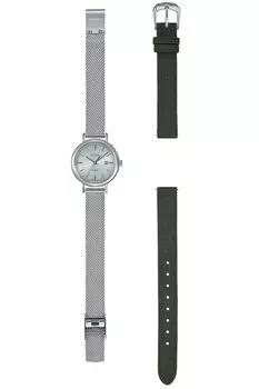 Часы Scene Solar Solar Sapphire Модель Box Set со сменным ремешком Silver [Casio] [] SHS-D300DC-7AJR Женские