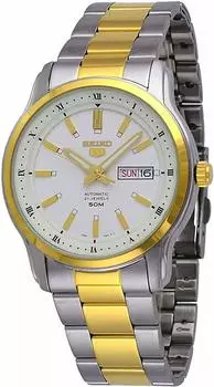 Часы SEIKO 5 Overseas Модель Автоматический Подзавод Белый SNKP14K1 [Seiko] Мужские [Товар]