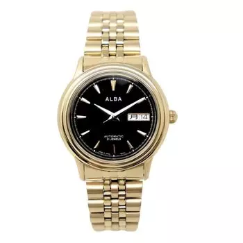 Часы Seiko Alba Автоматические механические Сделано в Японии Металлический браслет Календарь Дата День недели Нержавеющая сталь Аналоговые SEIKO ALBA Сделано в Японии