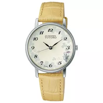 [Часы Seiko] Alba Studio Ghibli Мой сосед Тоторо 35-я годовщина Модель ACCK733 Женские бежевые