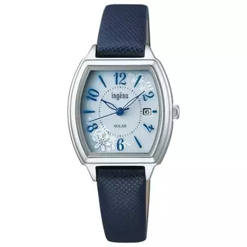 [Часы Seiko] Часы Angenie Solar с бриллиантами AHJD438 женские, синие