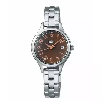 [Часы Seiko] Часы Angne Happy Seven Sapphire Quartz AHJK465 женские коричневые