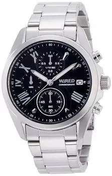 [Часы Seiko] Часы с проводным хронографом Модель кварцевая Hardlex AGAT404