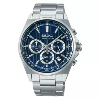 [Часы Seiko] Часы Seiko Selection S Series Quartz Chronograph SBTR033 мужские серебристые