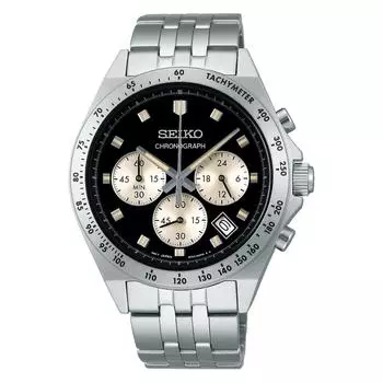 [Часы Seiko] Часы Seiko Selection S Series Quartz Chronograph NEO VINTAGE SBTR047 мужские серебристые