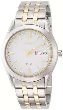 [Часы Seiko] Часы Seiko Selection Solar White Dial Sapphire Glass DateDay of the Week SBPX085 Мужские серебристые